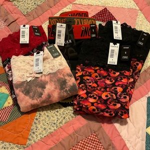 TORRID 6 6x 30 30w PLUS THONG, BOYSHORT PANTY 5 PAIR BUNDLE NWT